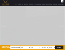 Tablet Screenshot of monarchcommercial.co.uk